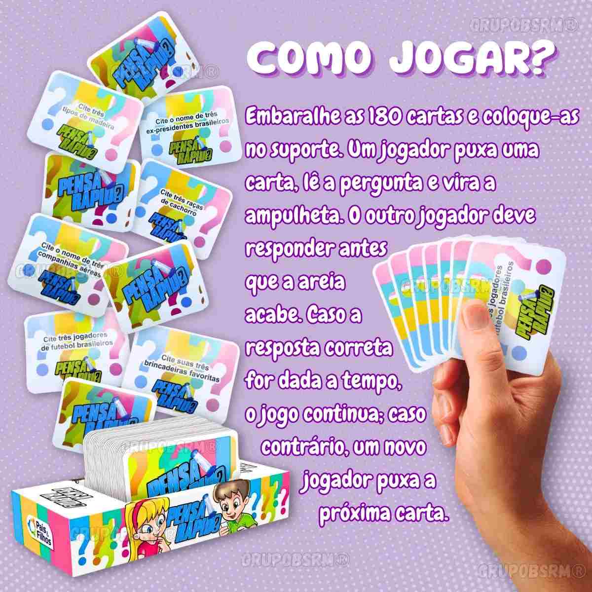 JOGO PENSA RAPIDO
